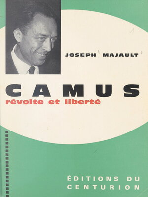 cover image of Camus, révolte et liberté